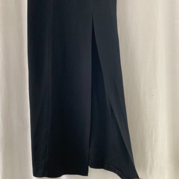 VINTAGE!! Faviana Formal Dress, Black, Size 5/6 - Picture 2 of 10